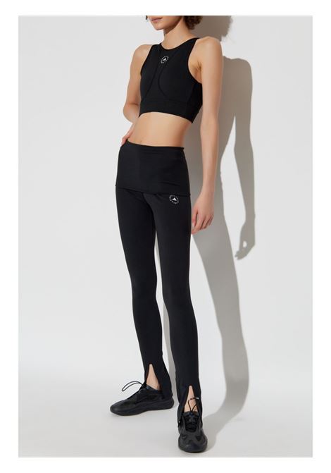 Leggings a vita alta in nero Adidas by stella mc cartney - donna ADIDAS BY STELLA MC CARTNEY | IW0515BLK